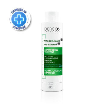 Shampoo Anticaspa Vichy Dercos Cabello Normal A Graso200ml